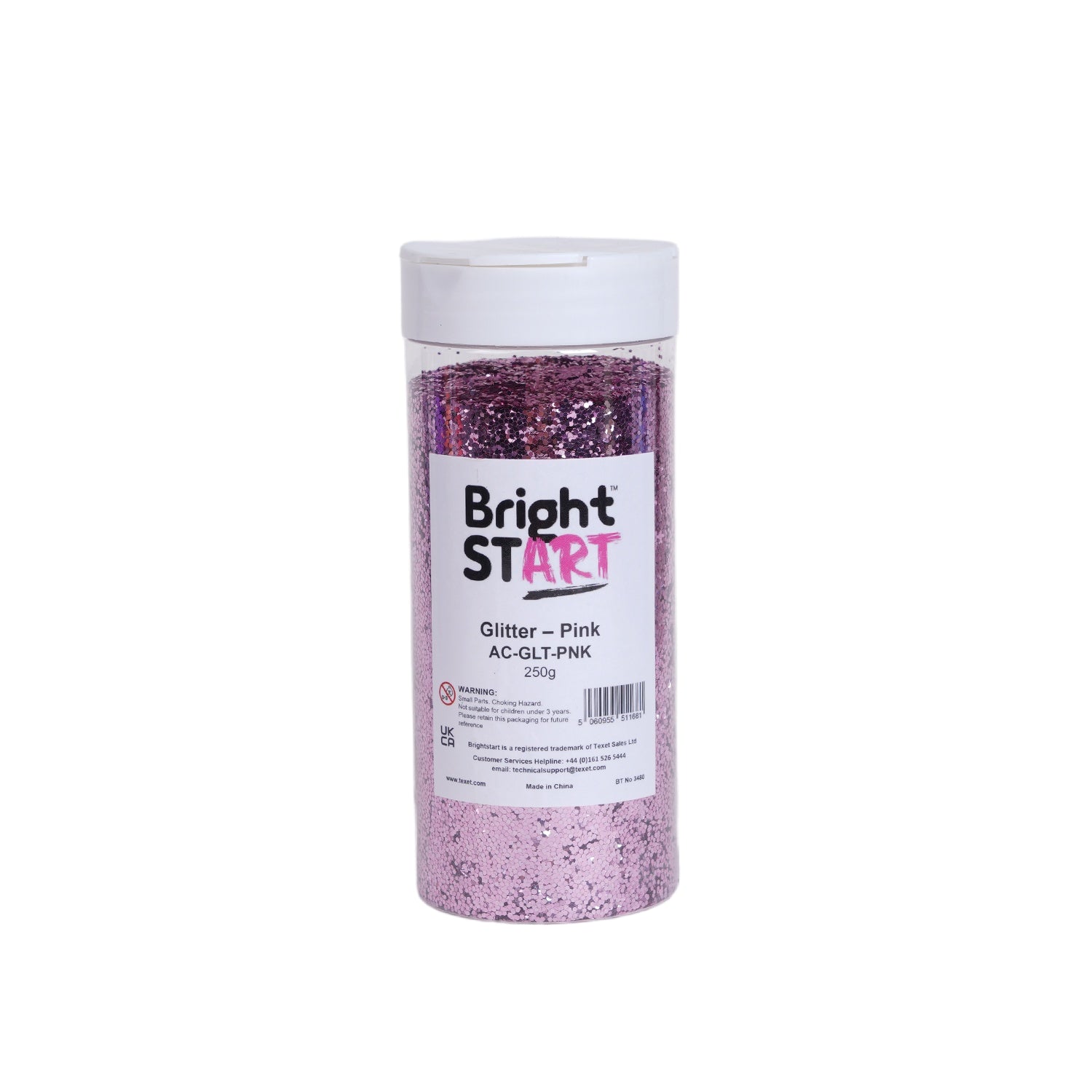 Glitter - Pink, 250g