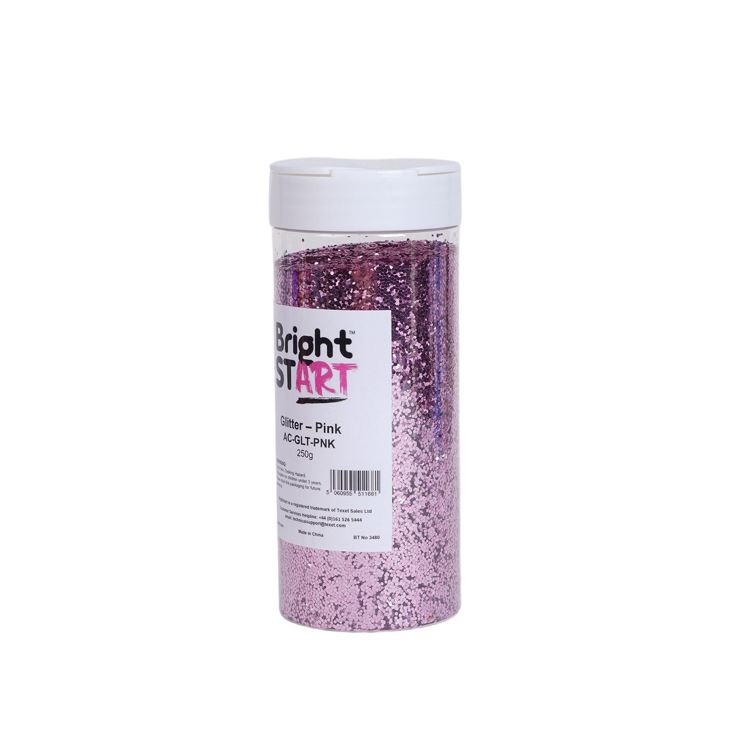 Glitter - Pink, 250g