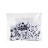 Black Wiggly Eyes, Pack of 500