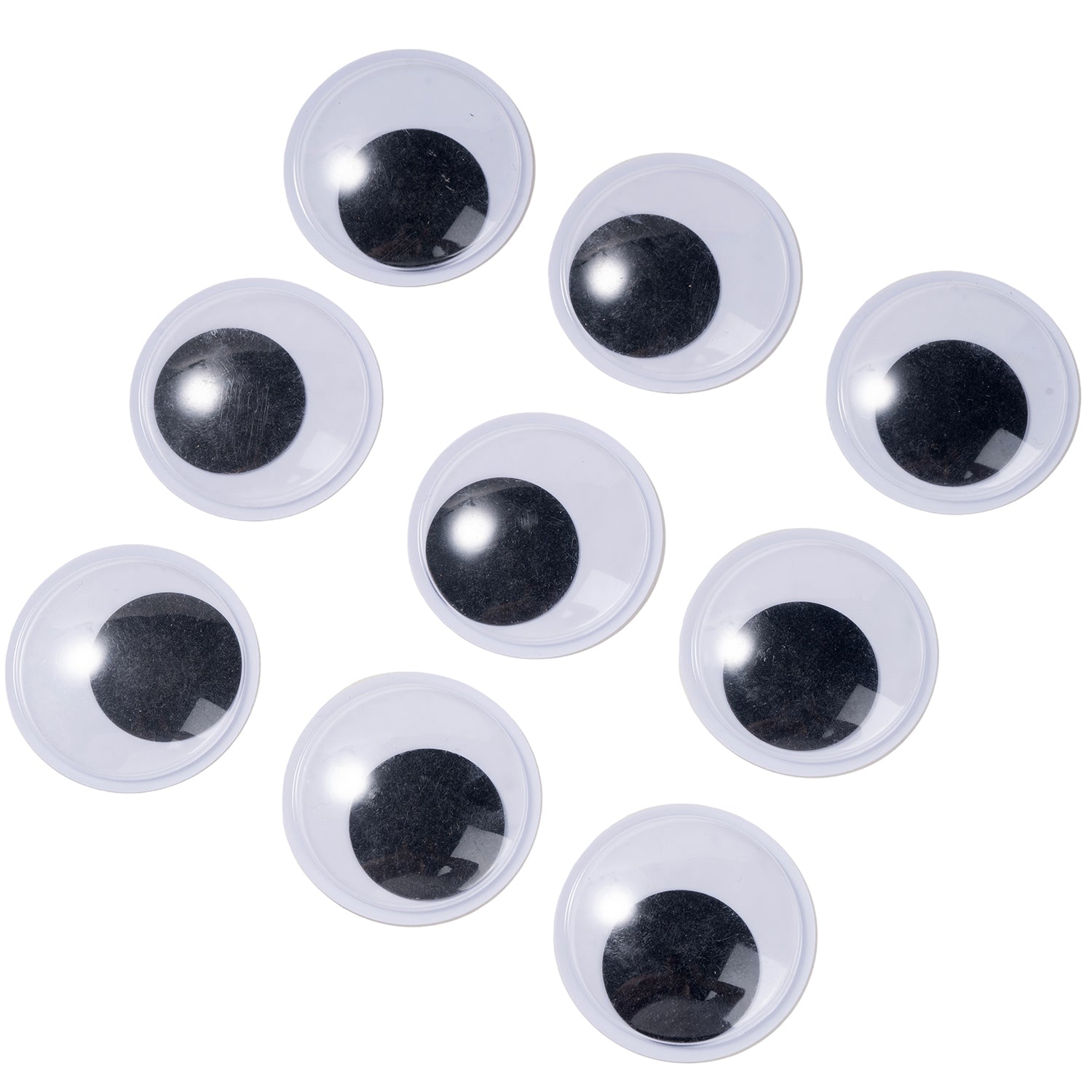 Jumbo Wiggly Eyes, Pack of 60