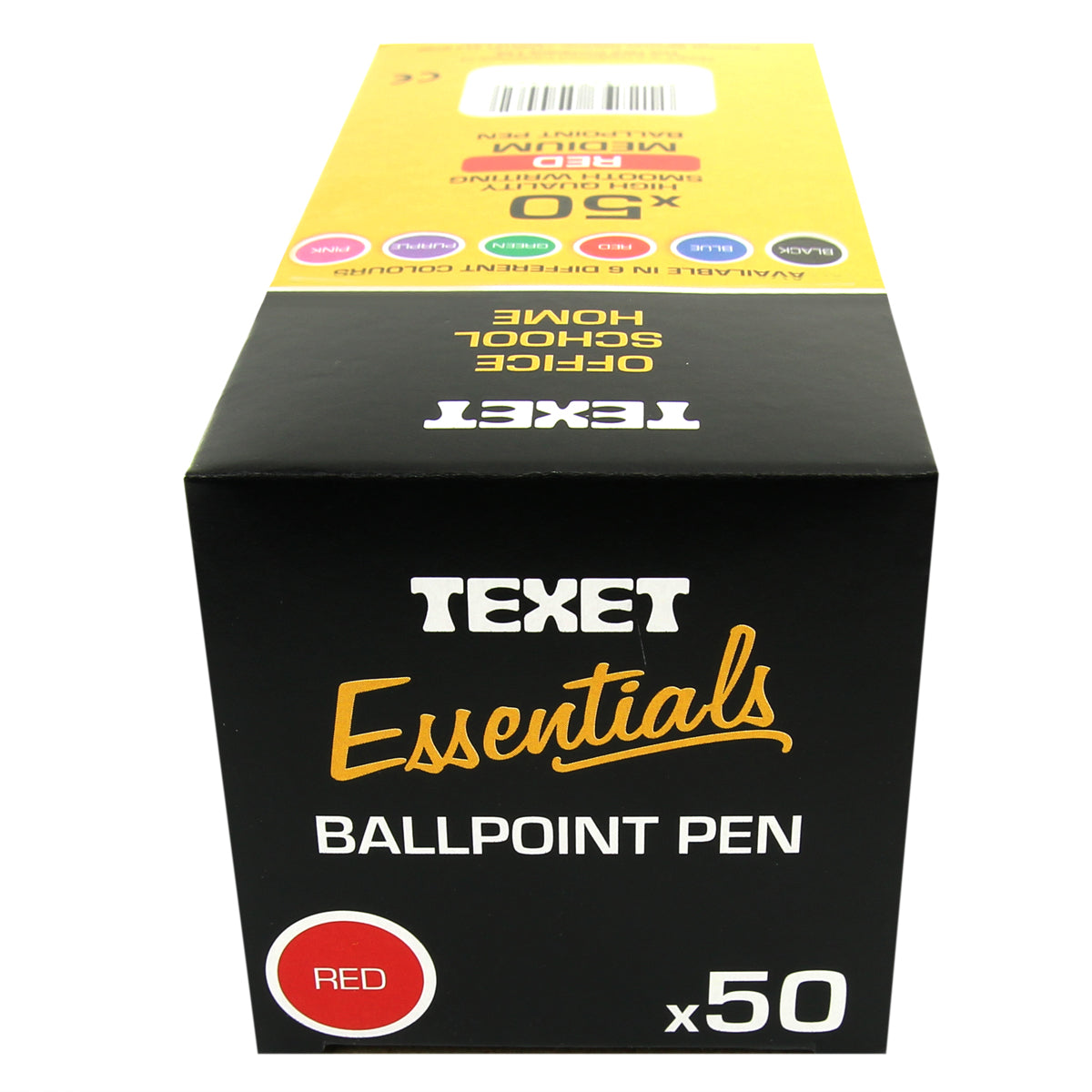 Economy Ballpoint Pen Red, Pack of 50