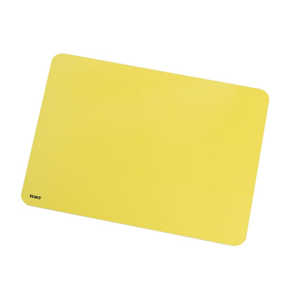 A4 Rigid Plain Double-Sided Lapboard Yellow PK5