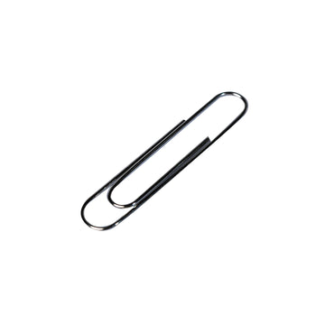 50mm Plain Metal Paper Clips, Pack of 500