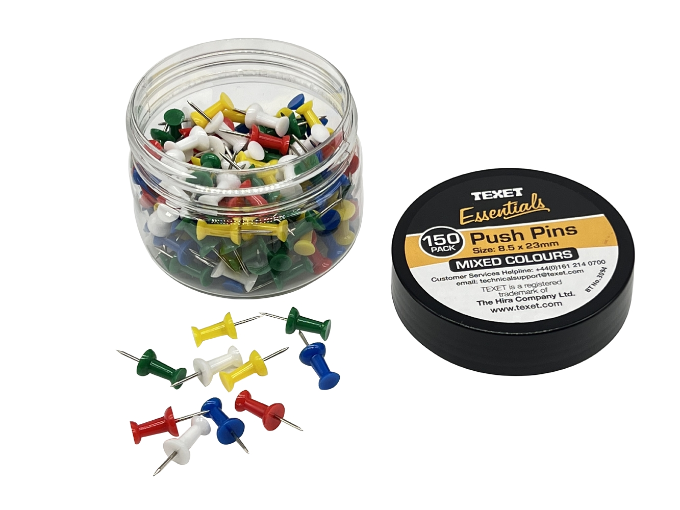 Paper Clips, Pegs, Pins, Rubber Bands, Erasers Stationery Set