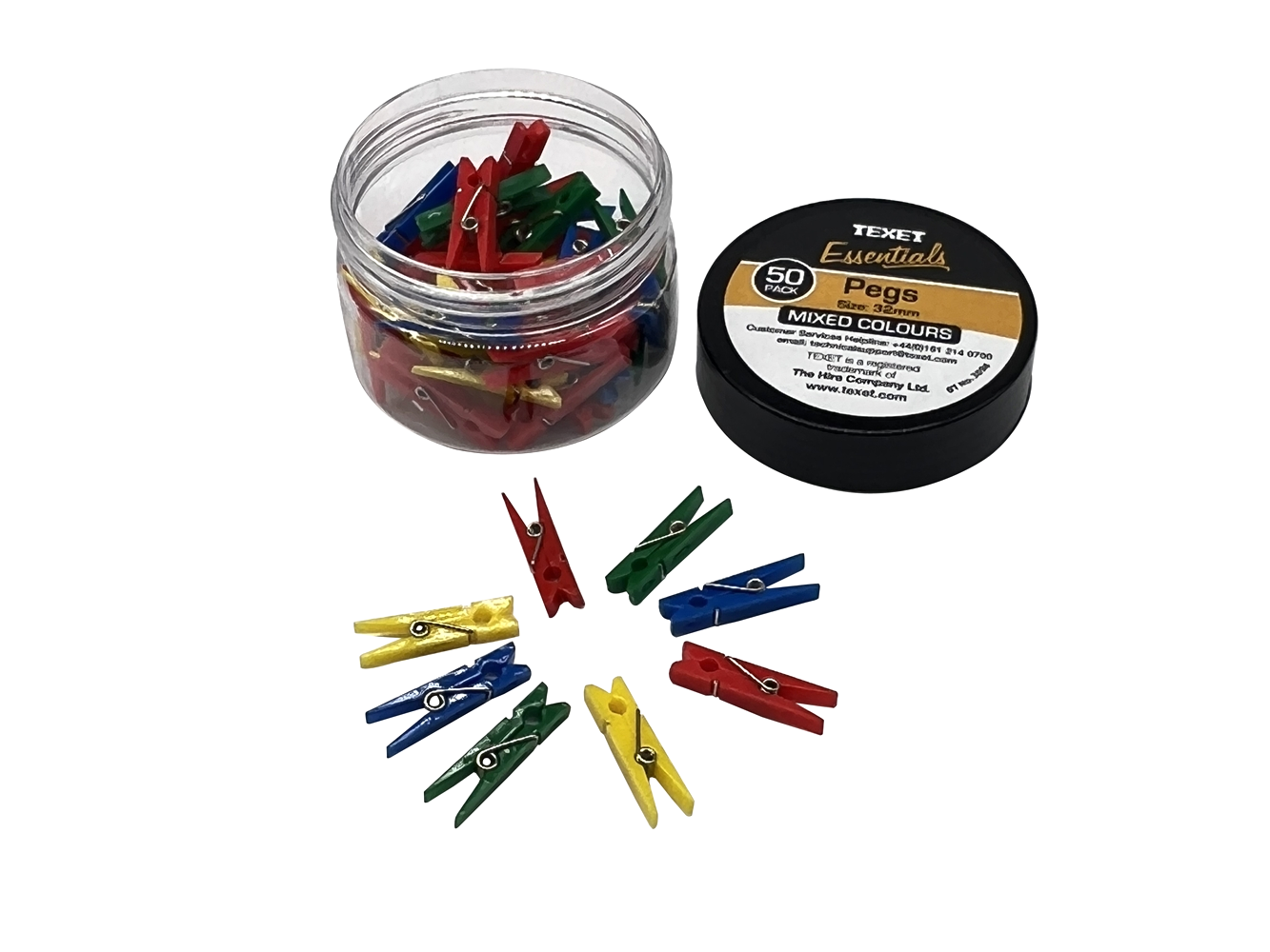 Paper Clips, Pegs, Pins, Rubber Bands, Erasers Stationery Set