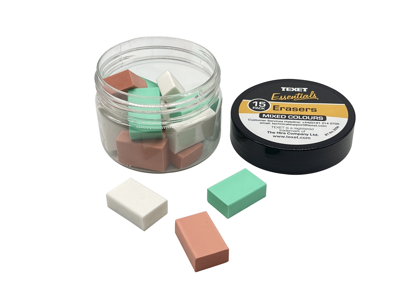 Paper Clips, Pegs, Pins, Rubber Bands, Erasers Stationery Set