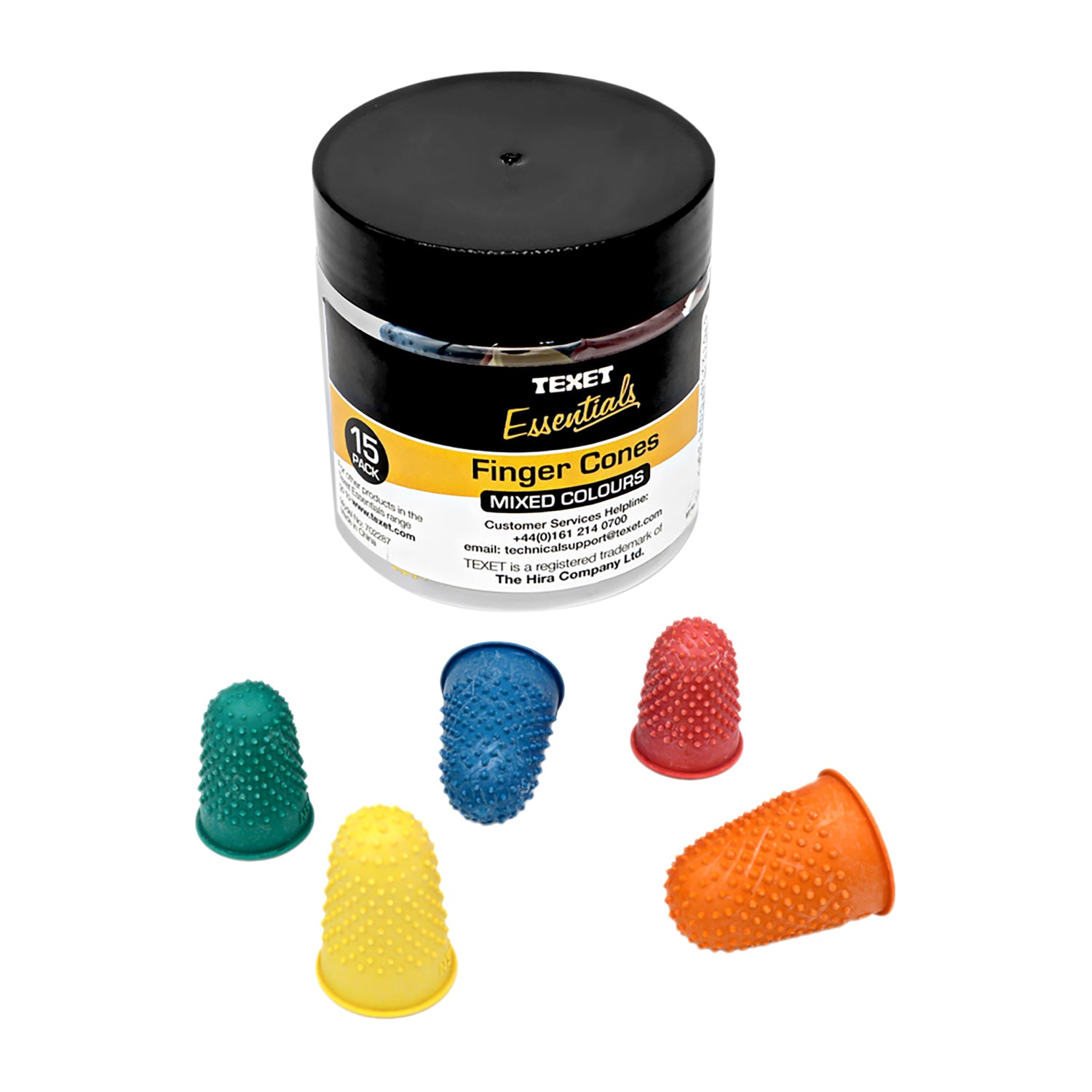 Finger Cones in Tub, Pack of 15