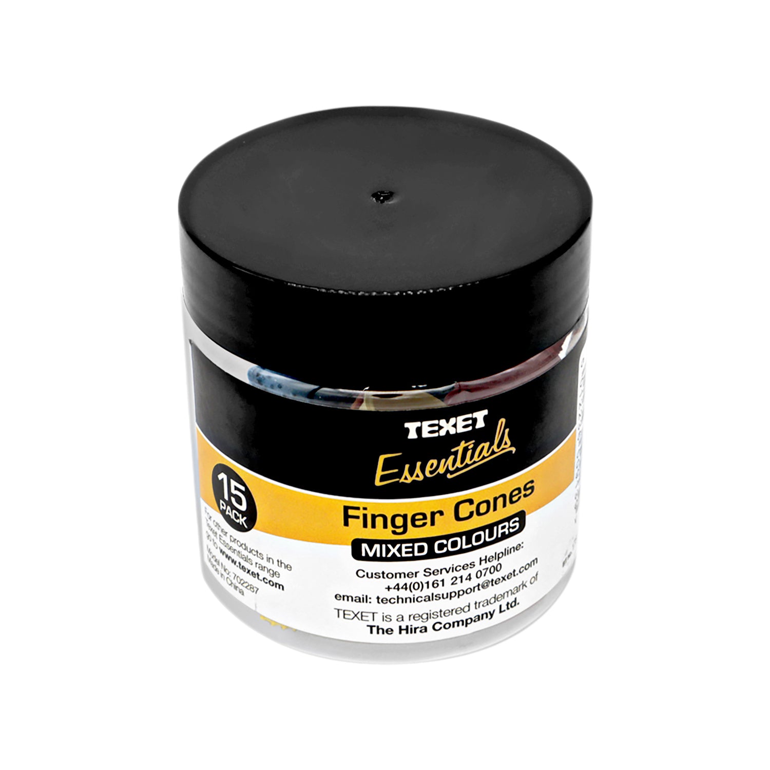 Finger Cones in Tub, Pack of 15