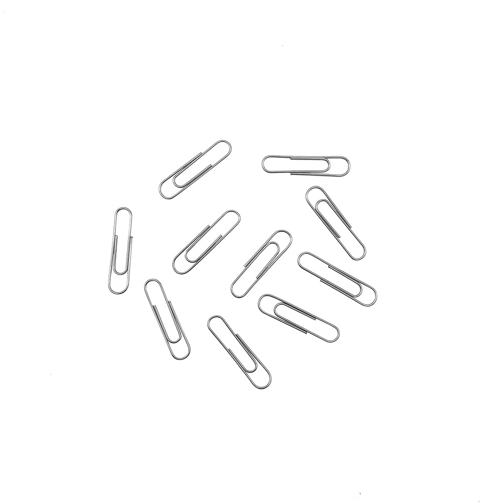 33mm Plain Metal Paper Clips, Pack of 1000