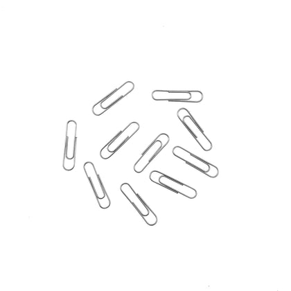 33mm Plain Metal Paper Clips, Pack of 1000