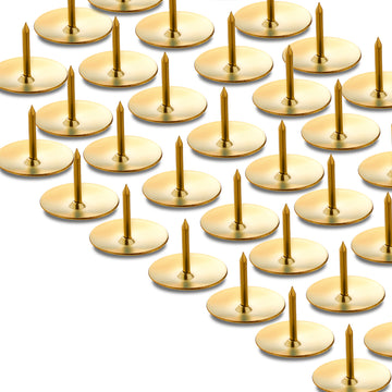 12mm Brass Drawing Pins, Pack of 144