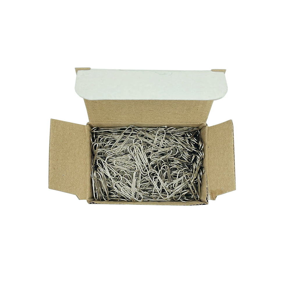 22mm Plain Metal Paper Clips, Pack of 1000