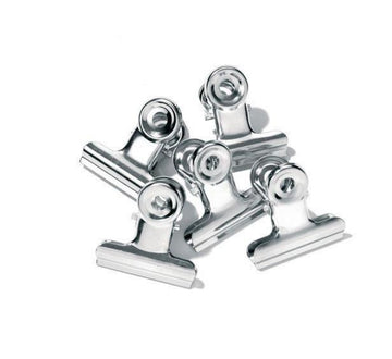 30mm Bulldog Letter Clips, Pack of 10