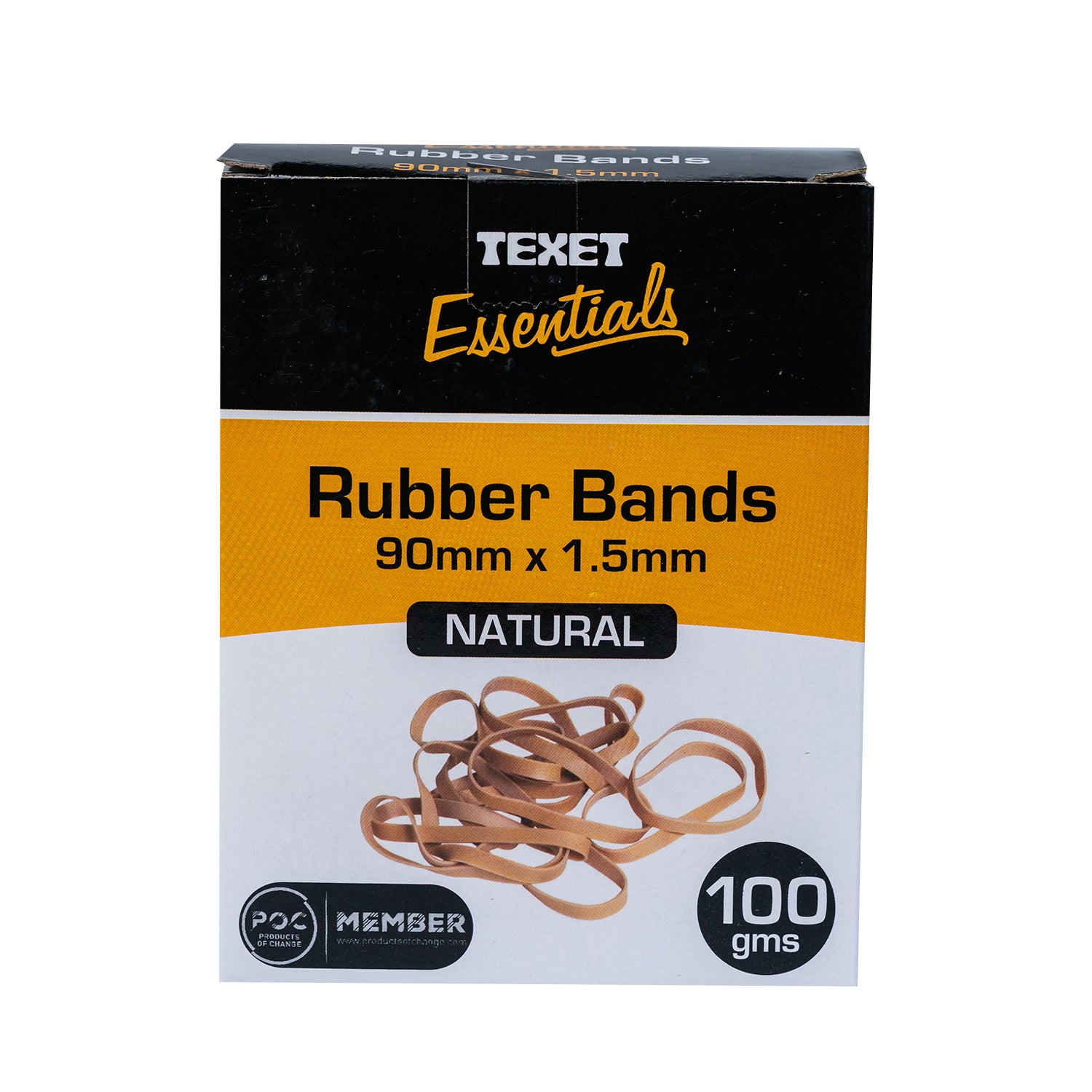 Rubber Bands 100g, 90mm x 1.5mm