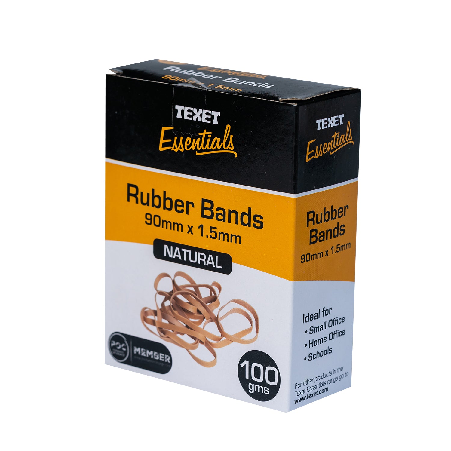Rubber Bands 100g, 90mm x 1.5mm
