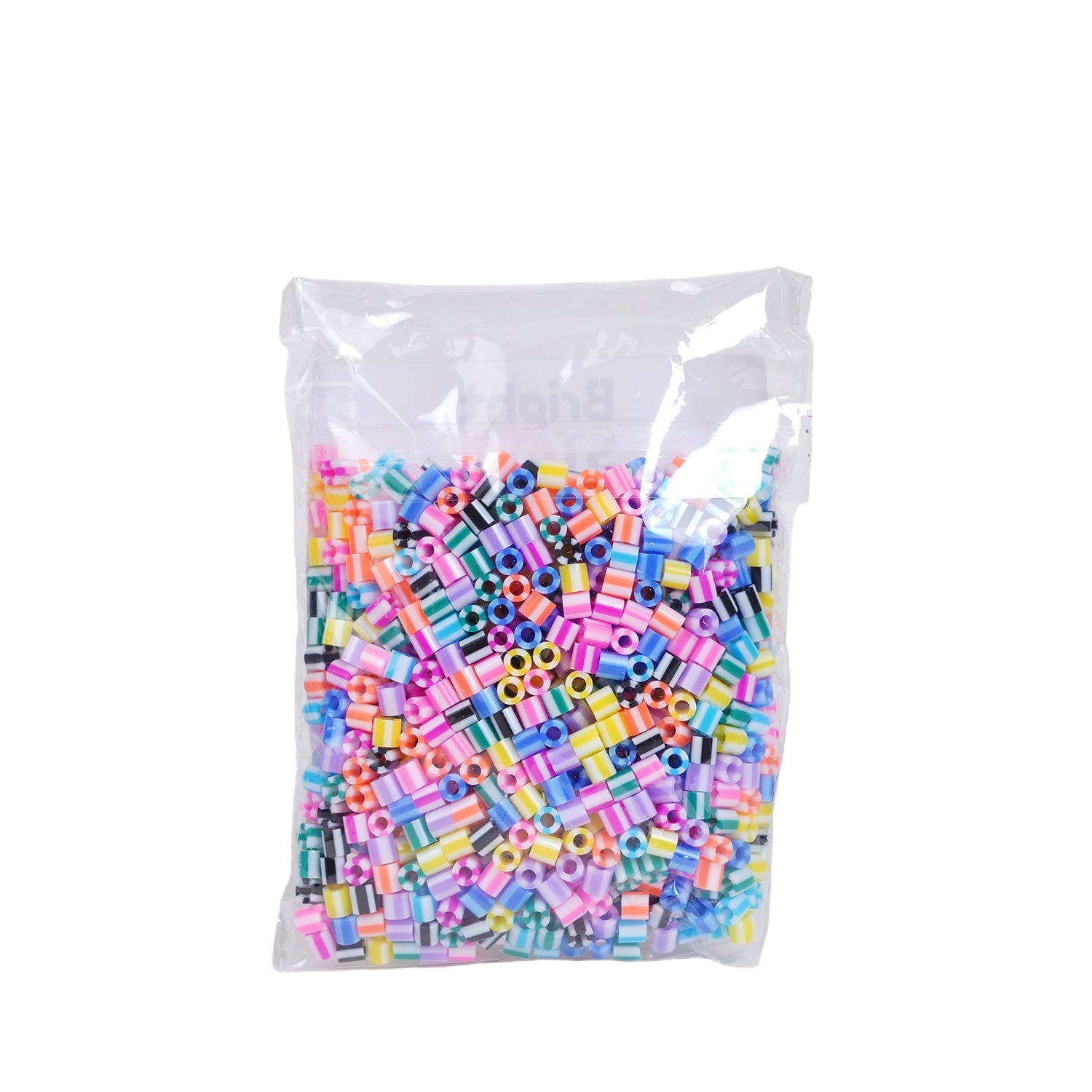 Striped Straw Beads, Pack of 1000