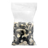 Craft Buttons Black and White, 500g