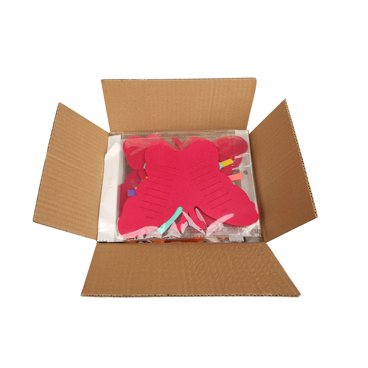 Primary Weaving Felt Animal Shapes, Pack of 40