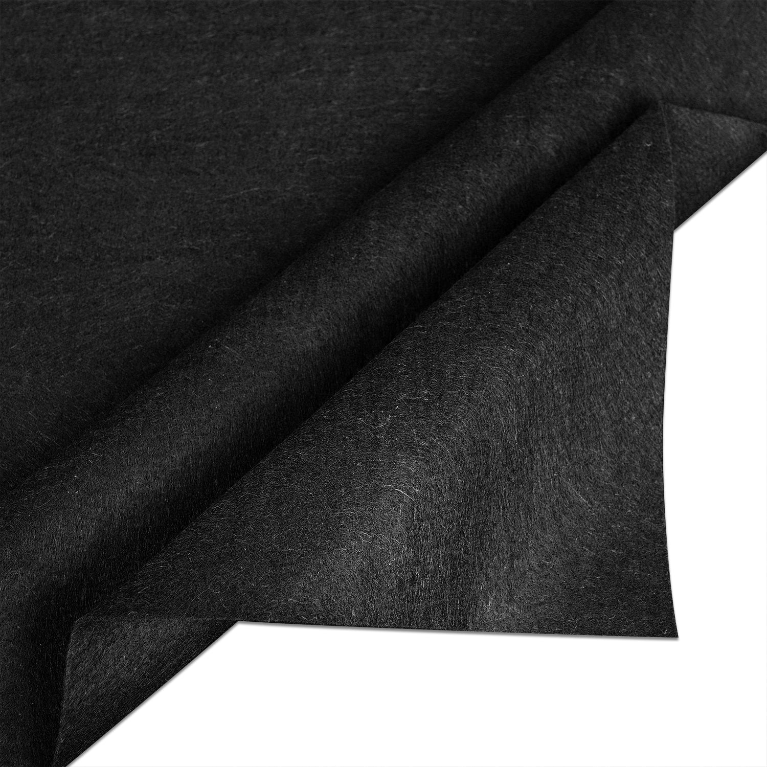 Felt Polyester 910mm x 2m, Black