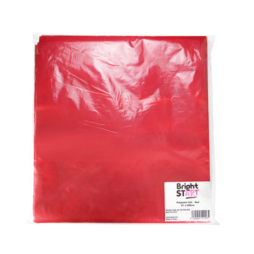 Felt Polyester 910mm x 2m, Red