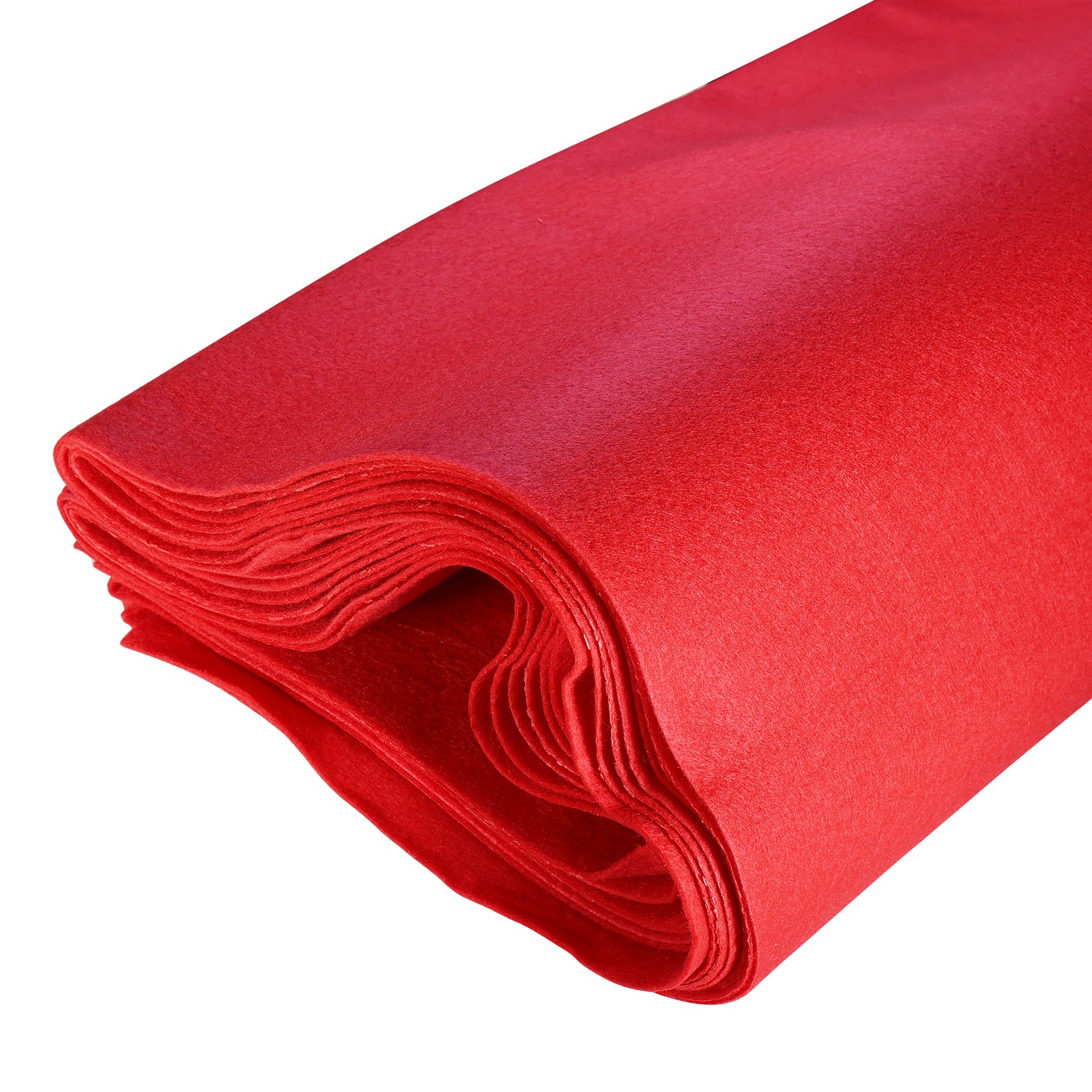 Felt Polyester 910mm x 2m, Red