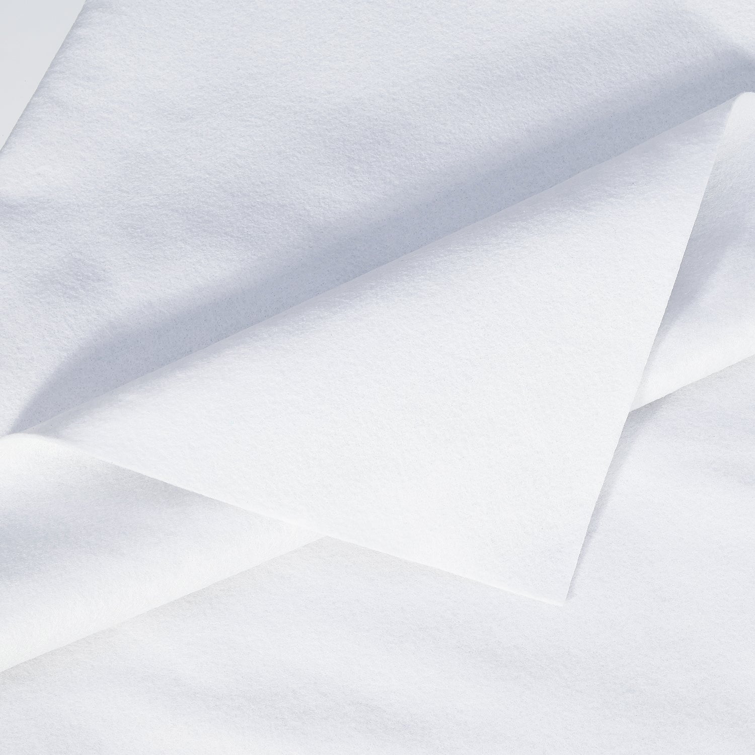 Felt Polyester 910mm x 2m, White