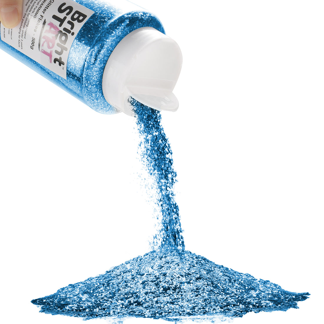 Glitter Assorted 6 colours, 250g