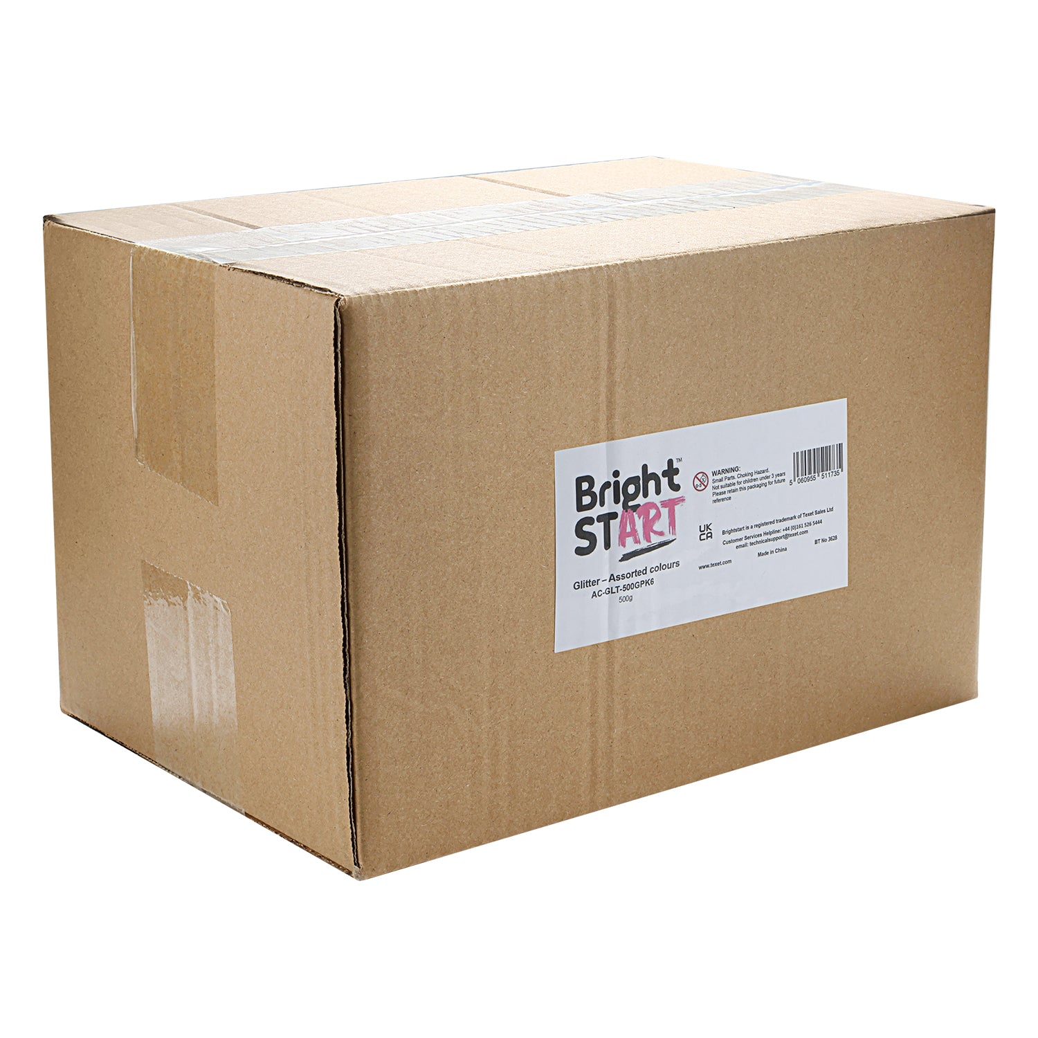 Glitter Assorted 6 Colours 500g