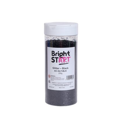 Glitter - Black, 250g