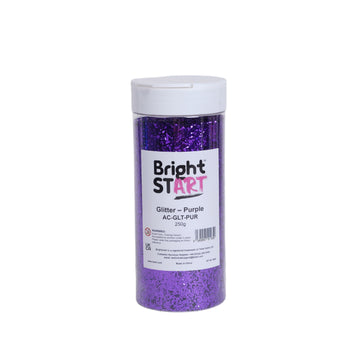 Glitter - Purple, 250g