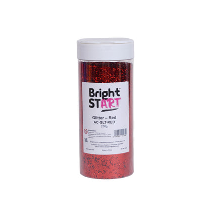 Glitter - Red, 250g