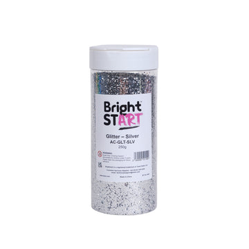 Glitter - Silver, 250g