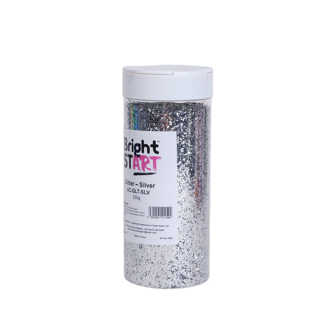 Glitter - Silver, 250g