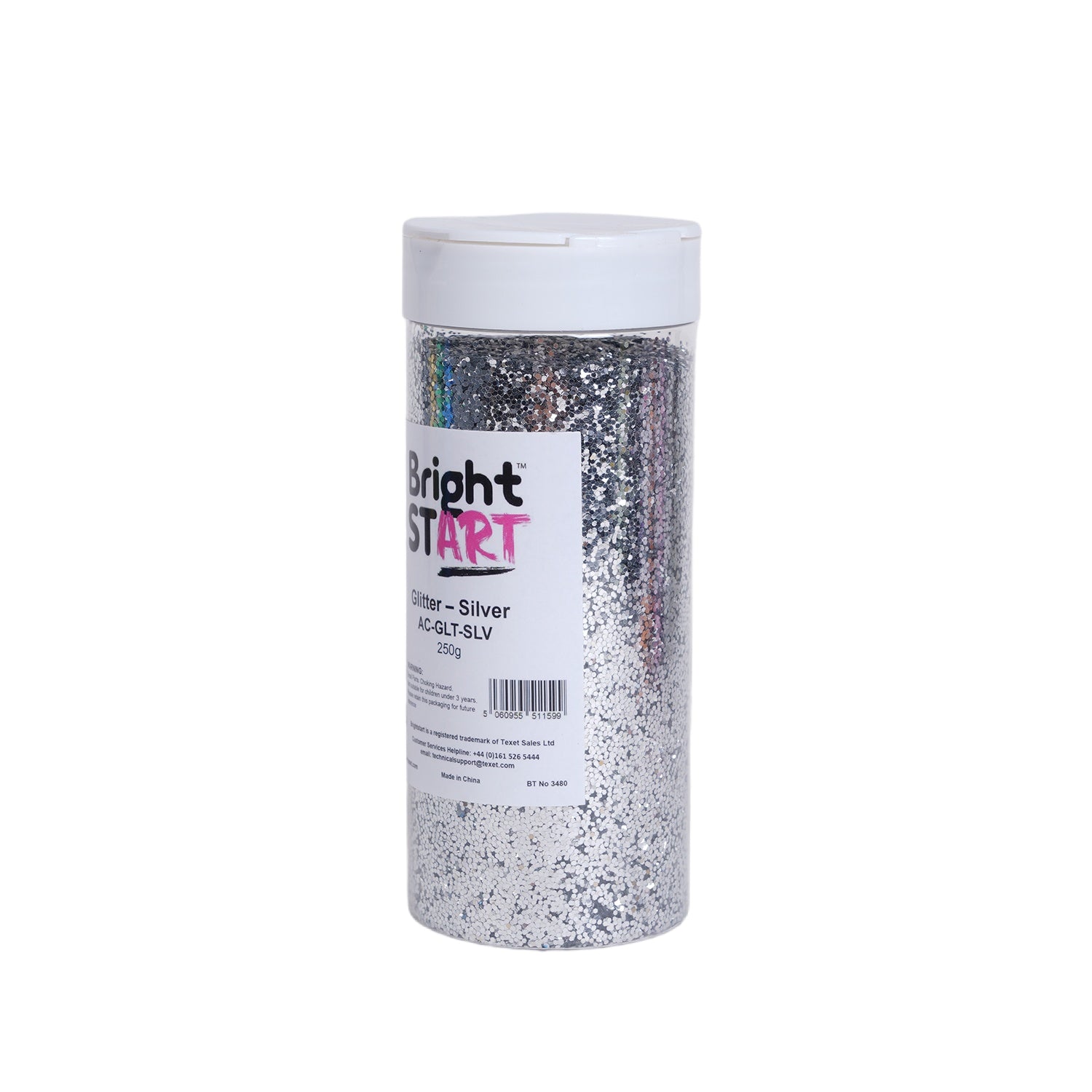 Glitter - Silver, 250g