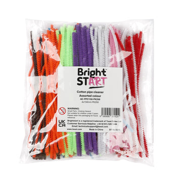 Cotton Pipe Cleaner 4x150mm, Pack of 250