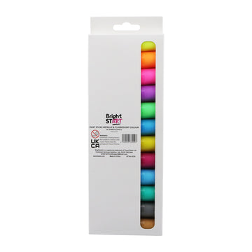 Metallic & Fluorescent Paint Sticks, Pack of 12