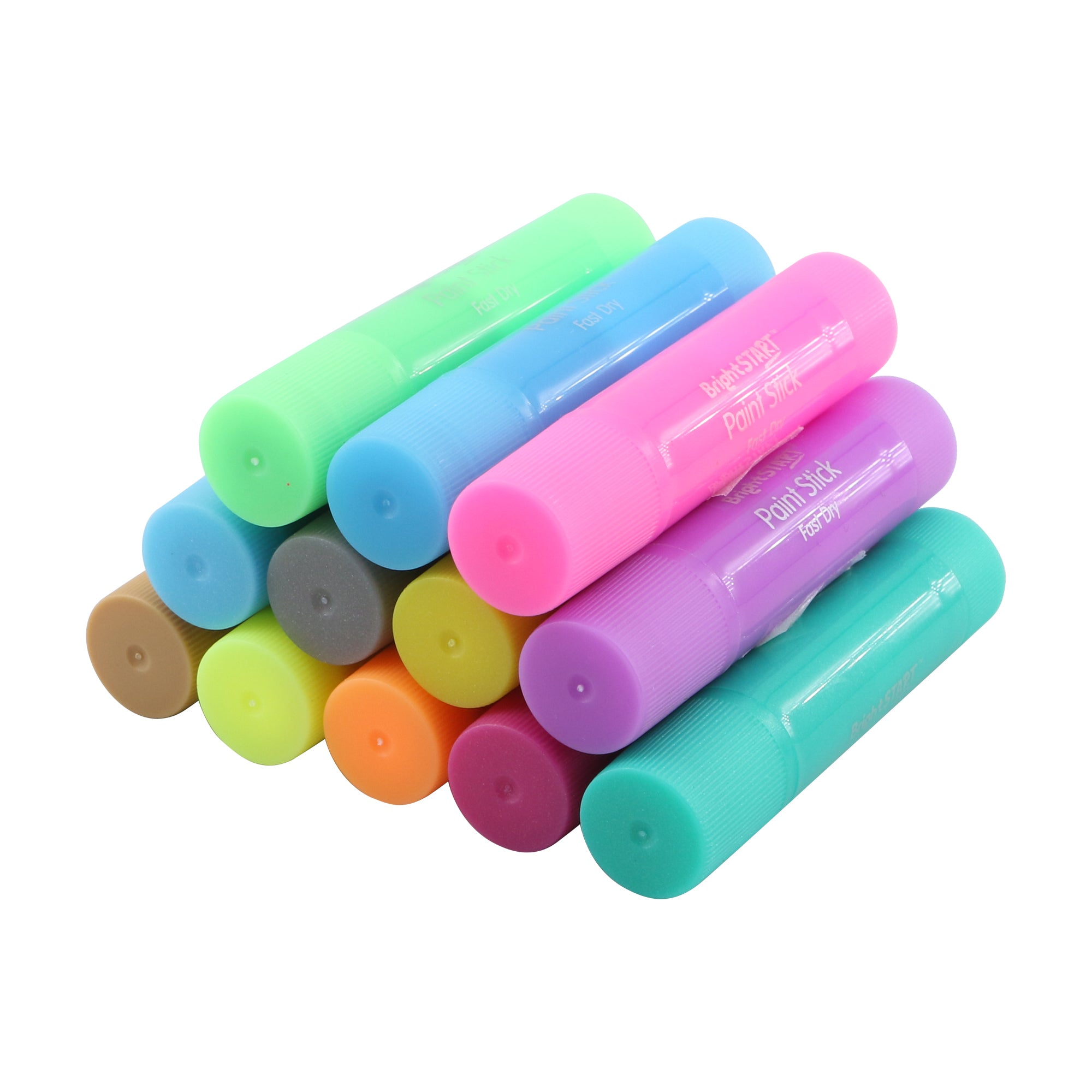 Metallic & Fluorescent Paint Sticks, Pack of 12