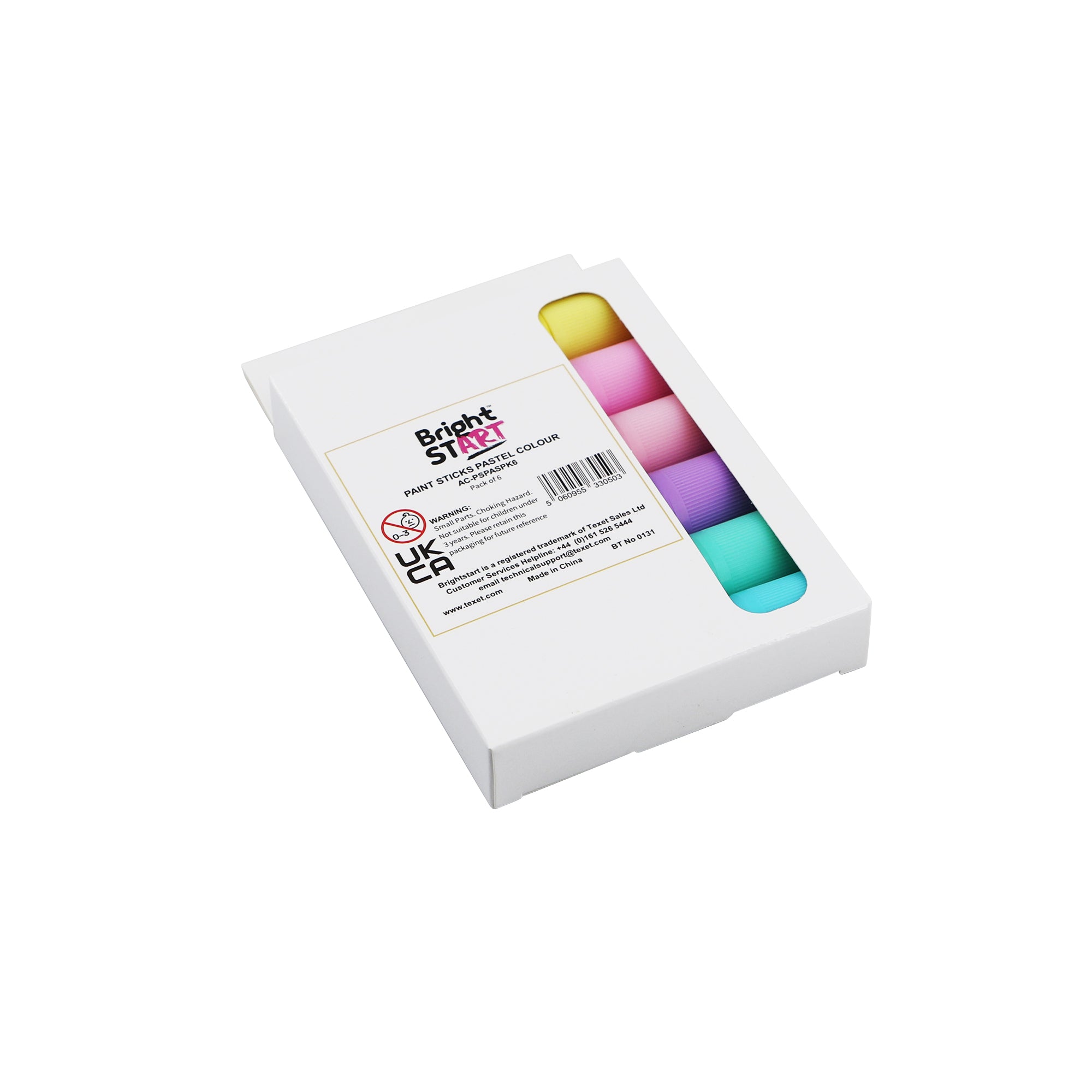 Pastel Paint Sticks, Pack of 6