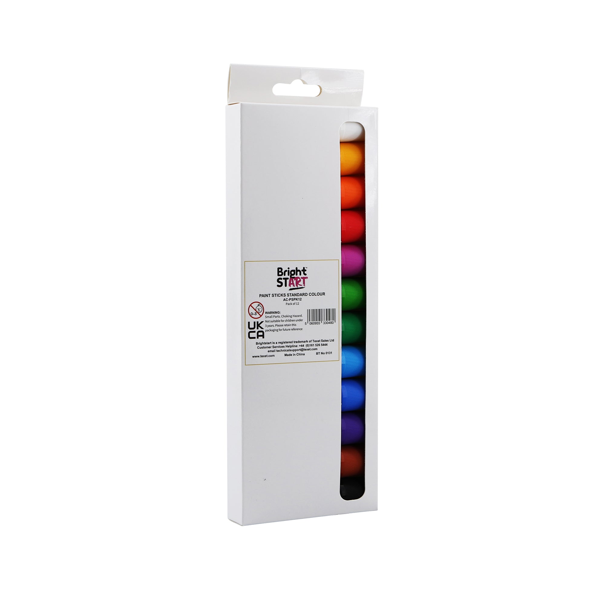 Standard Colours Paint Sticks, Pack of 12