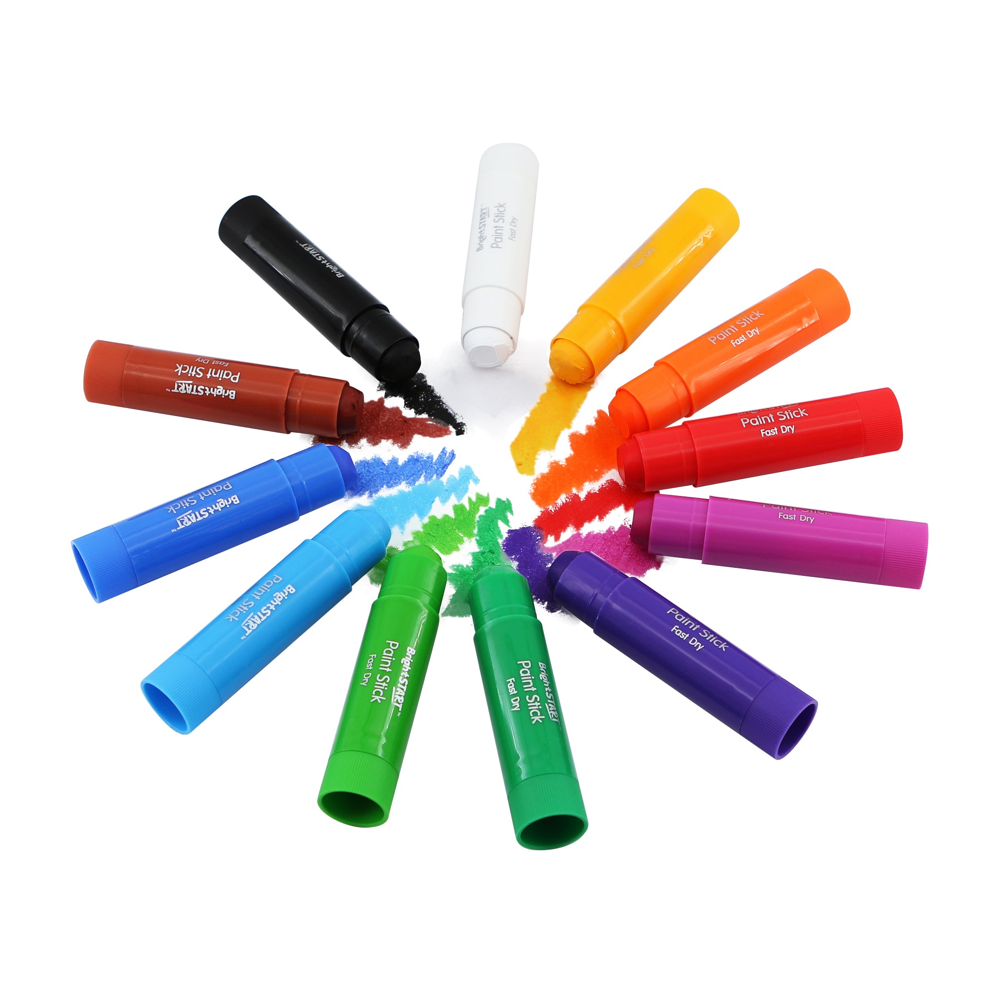 Standard Colours Paint Sticks, Pack of 12