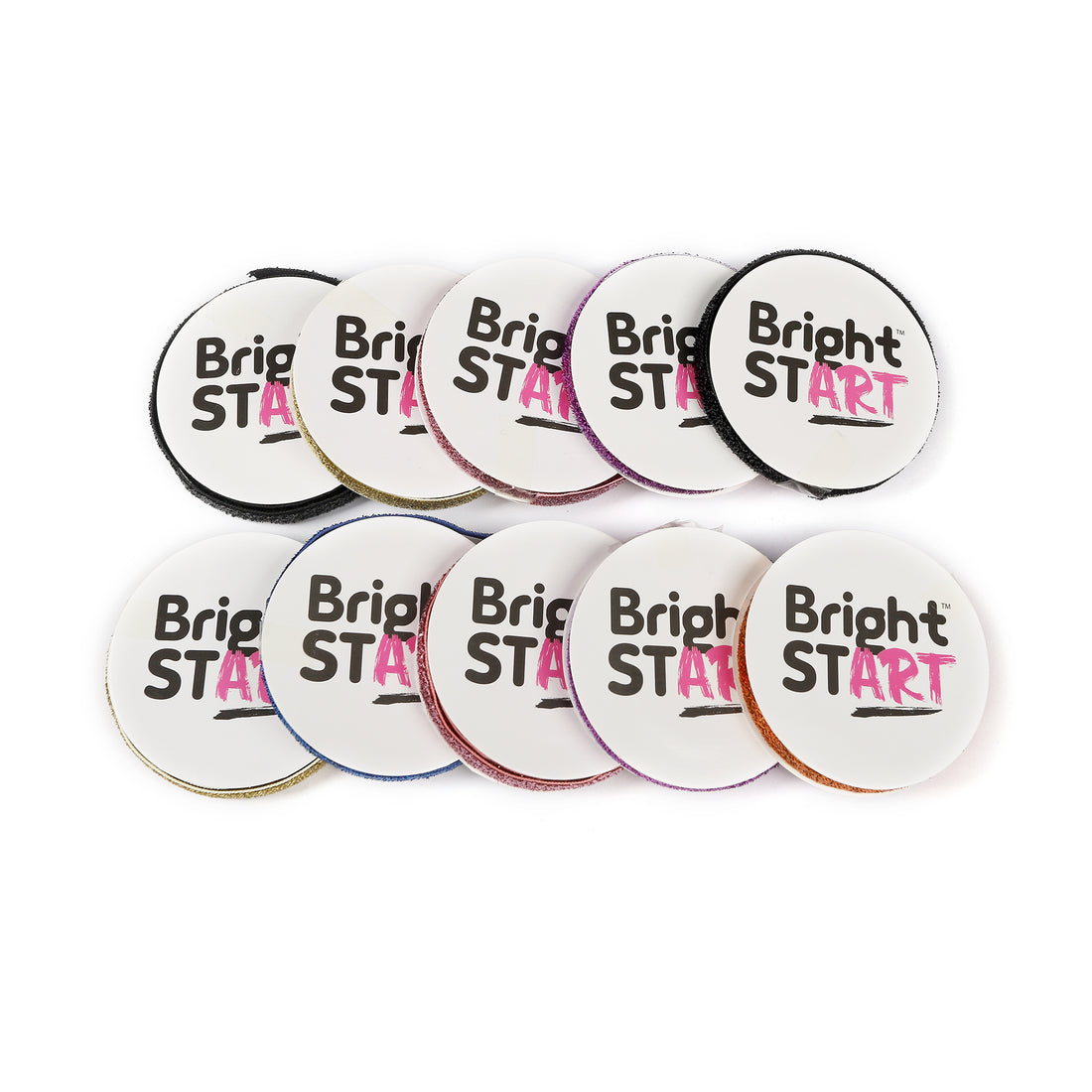 Sparkle Ribbons 10mm X 2m, Pack of 10