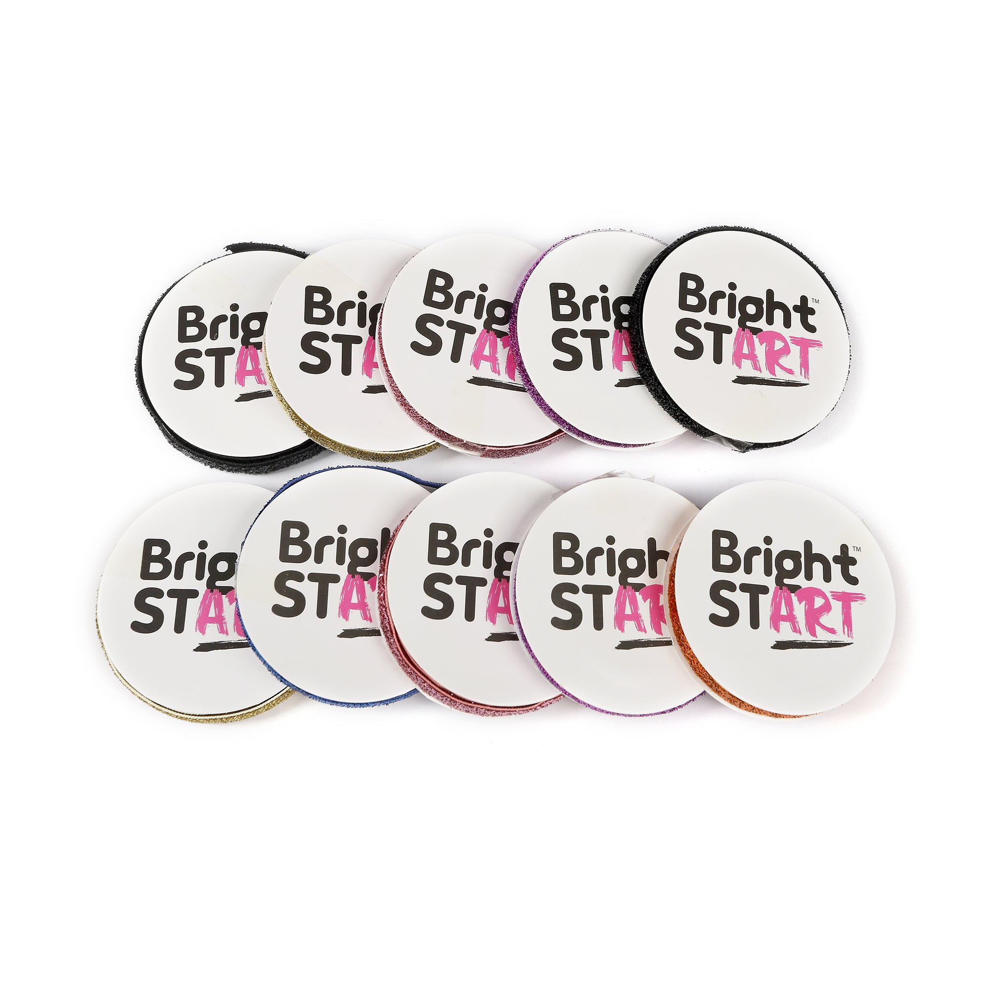 Sparkle Ribbons 10mm X 2m, Pack of 10