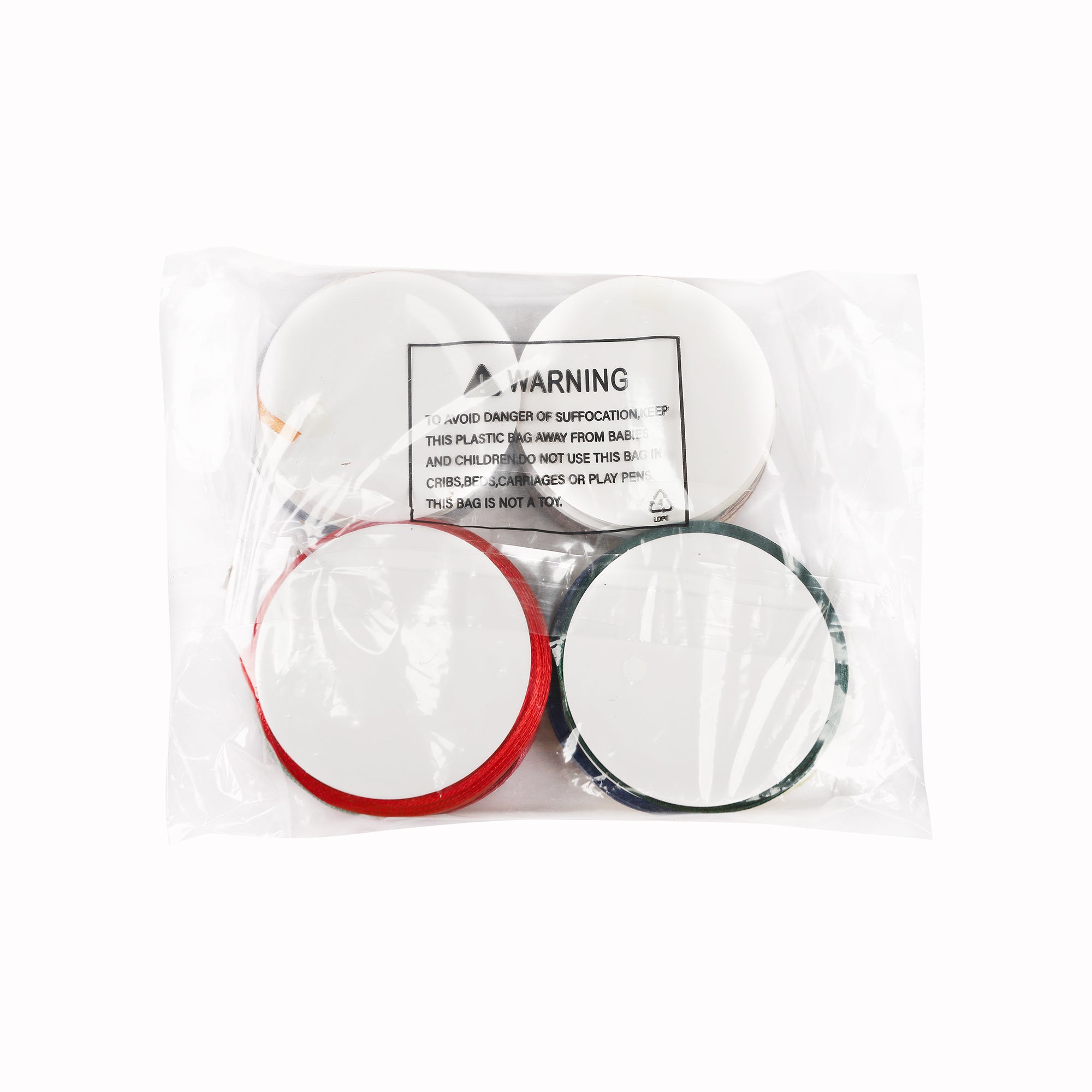 Satin Ribbons 3 & 9mm widths X 7.5m, Pack of 16