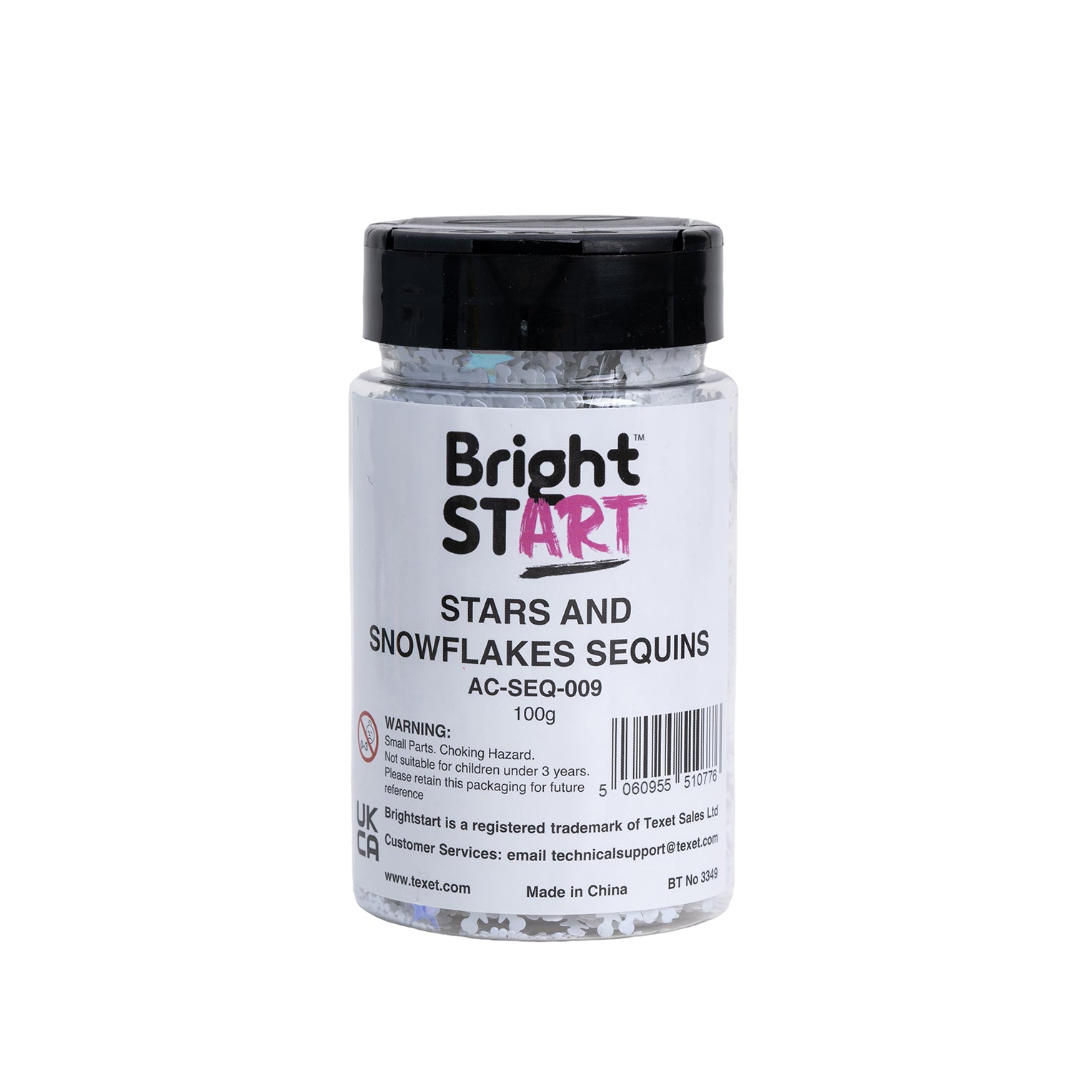 Stars and Snowflakes Sequins 100g