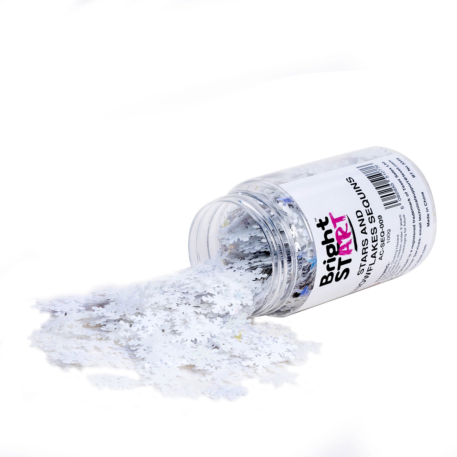 Stars and Snowflakes Sequins 100g