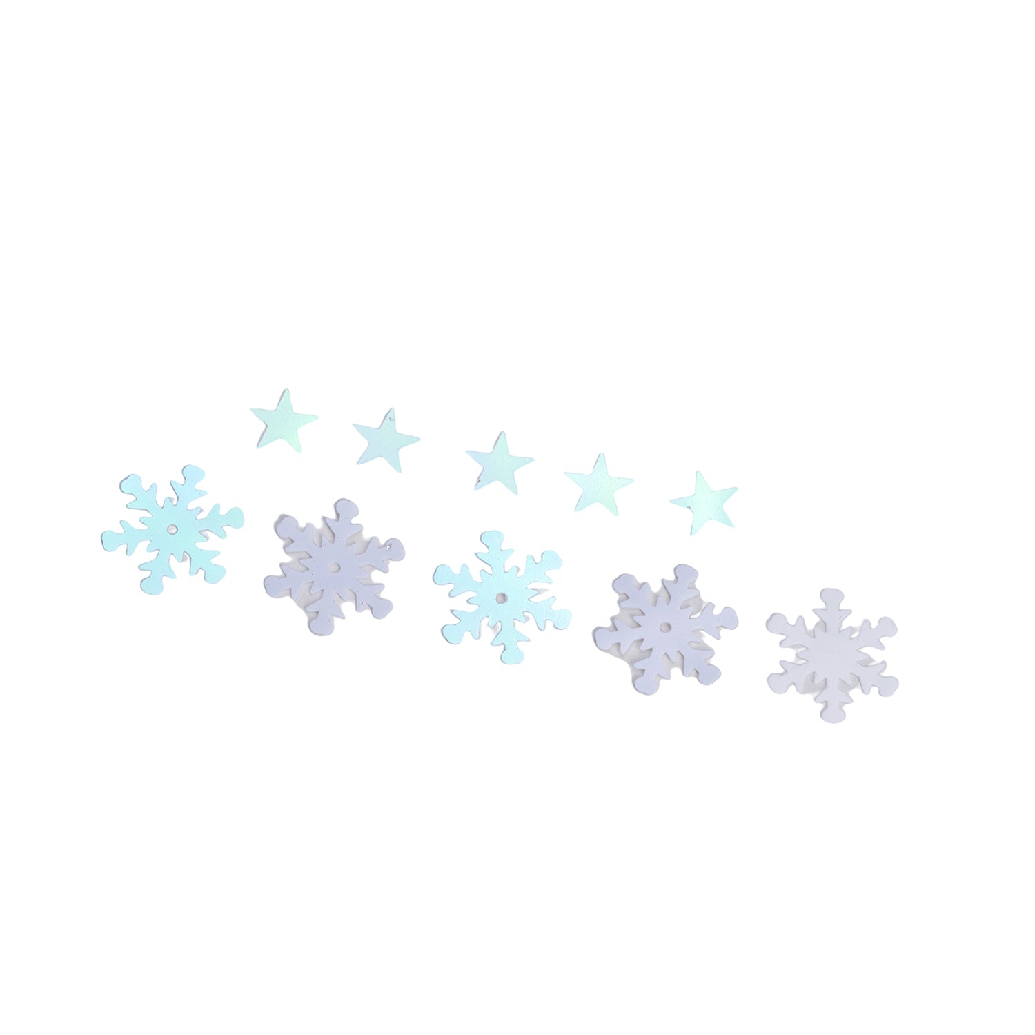 Stars and Snowflakes Sequins 100g