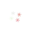 Iridescent Snowflakes Sequins 100g