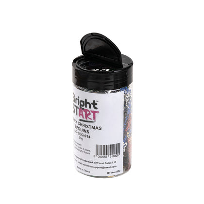 Merry Christmas Sequins 50g