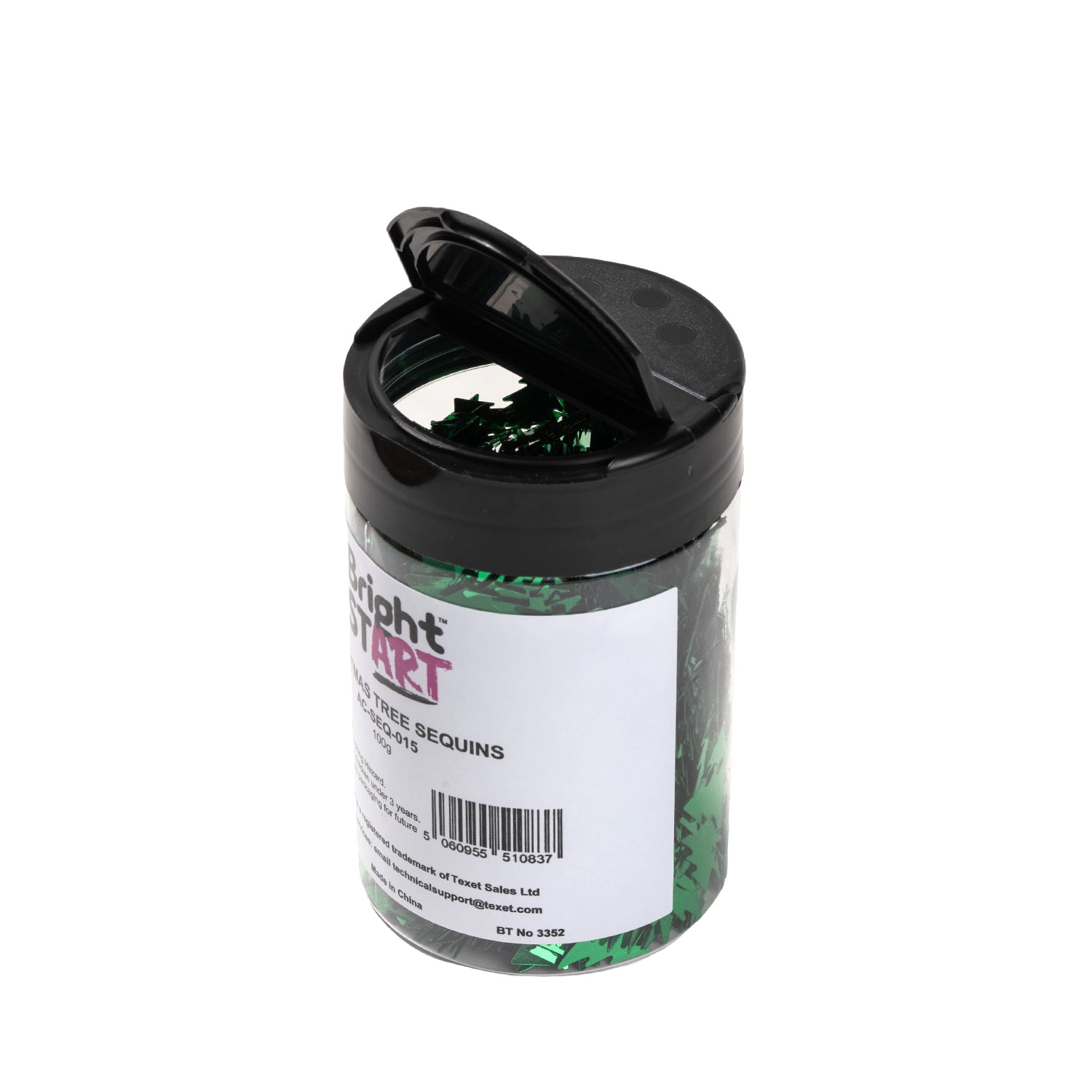 Christmas Tree Sequins 100g