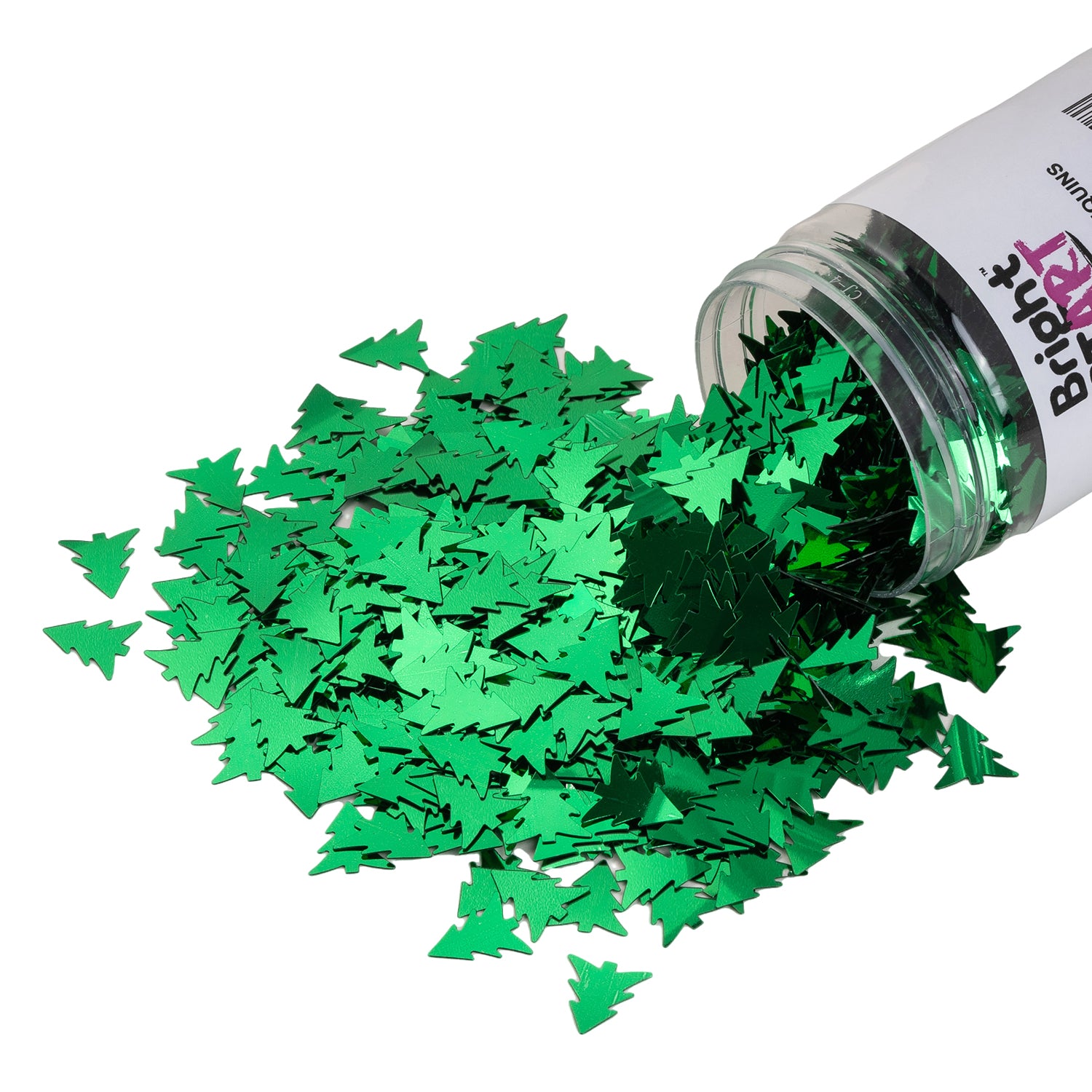 Christmas Tree Sequins 100g